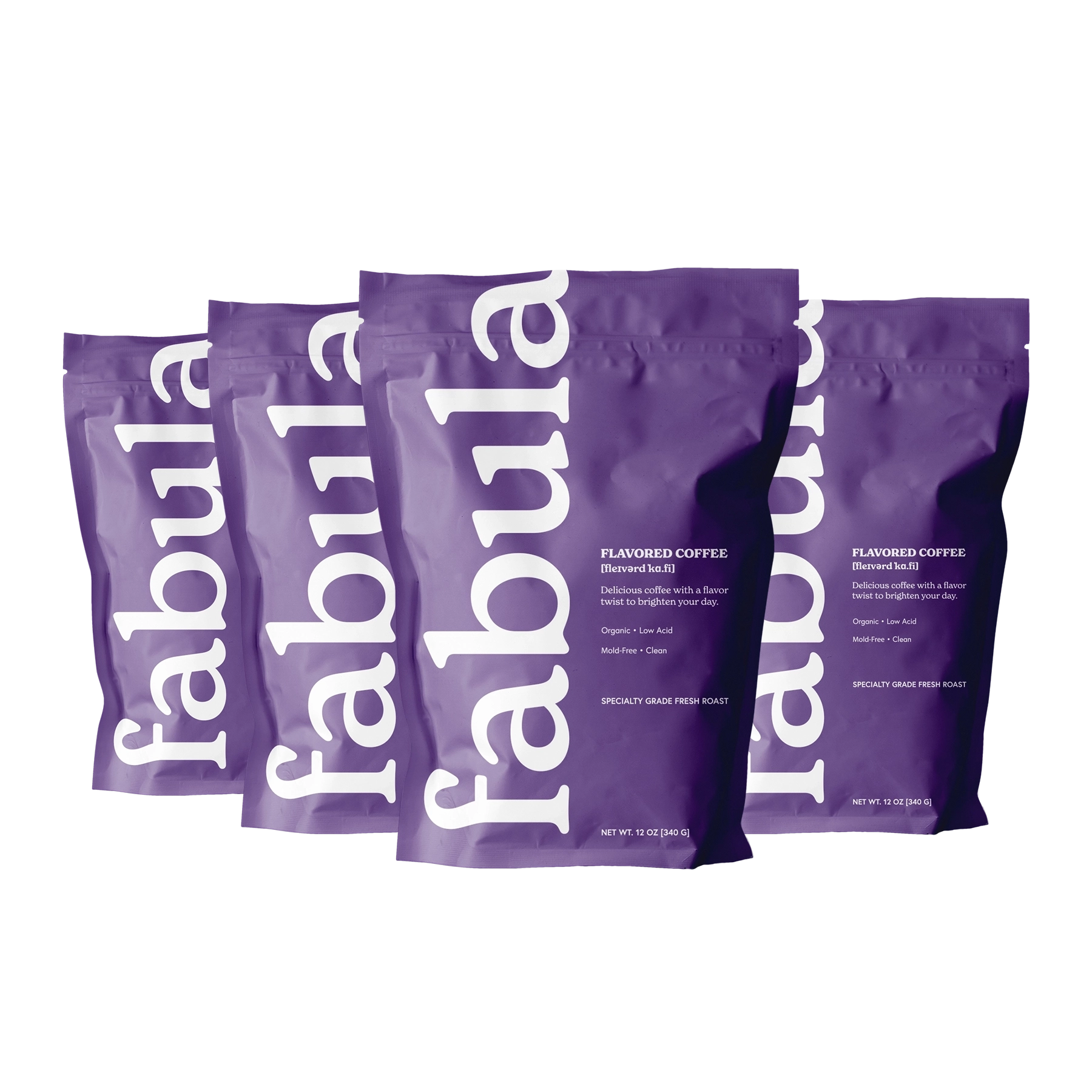 Flavored Sampler Pack, 4 bags, 12 oz
