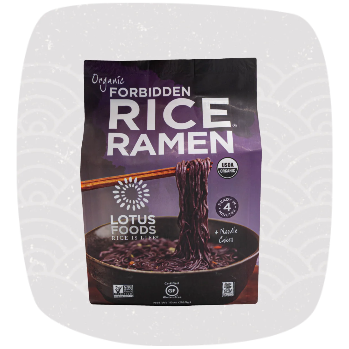 Organic Forbidden Rice® Ramen (4 Ramen Cakes)