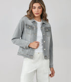GABRIELLA-MA Classic Denim Jacket