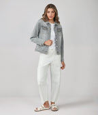 GABRIELLA-MA Classic Denim Jacket