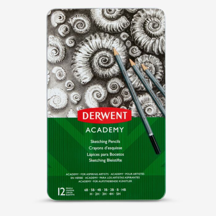 Derwent : Academy Sketching : Tin Set of 12