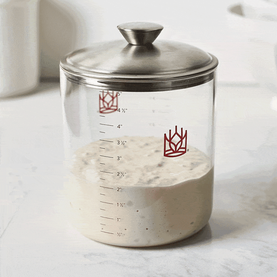 Glass Sourdough Crock