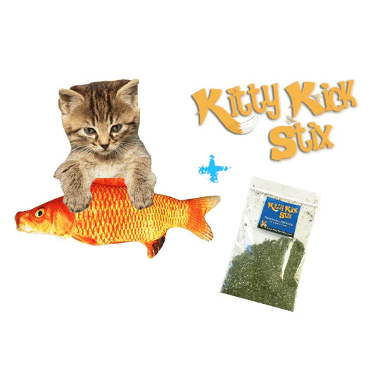 Plush Catnip Fish Kickers