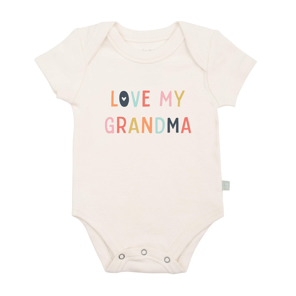 graphic bodysuit | love grandma