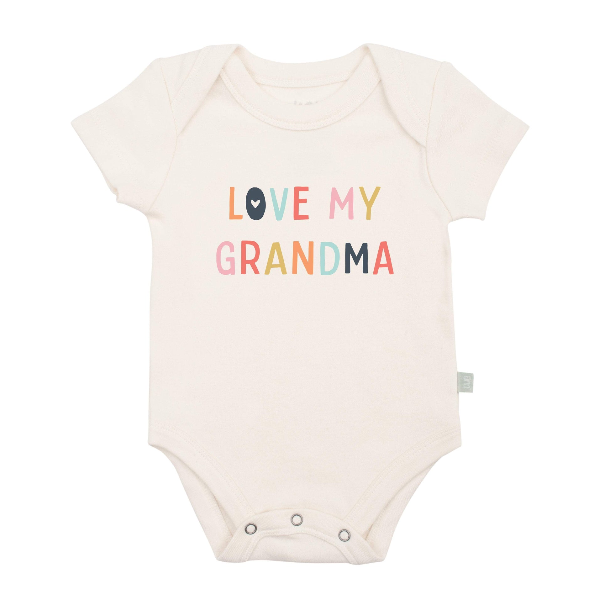 graphic bodysuit | love grandma