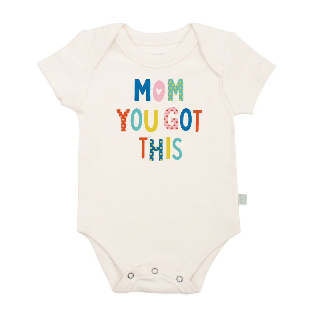 graphic bodysuit | mom you got this