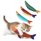 CrinkleFish Kick Toy - Catnip Filled w/ Bell & Crinkle