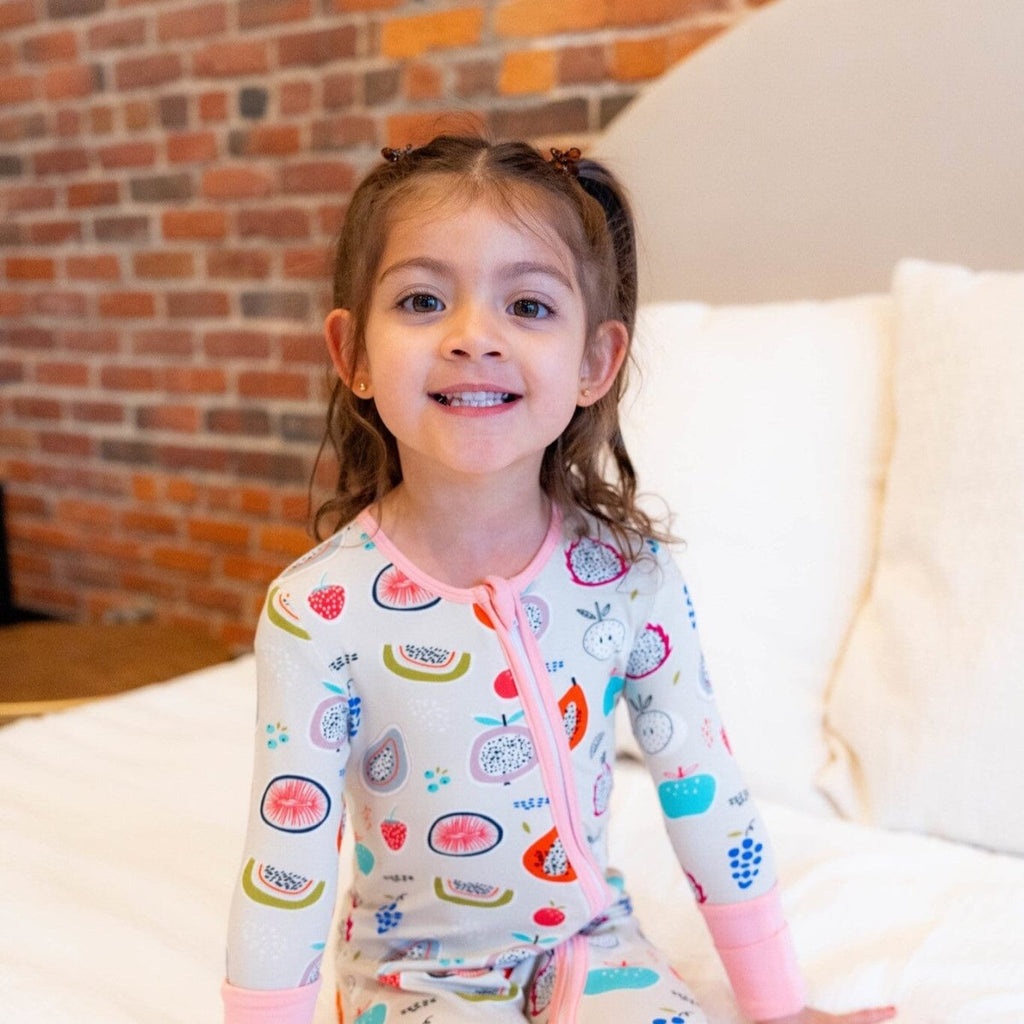 Kiwi Kisses Bamboo Pajamas