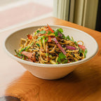 32 oz Compostable Fiber Round Bowls | No PFAS | 400/Case