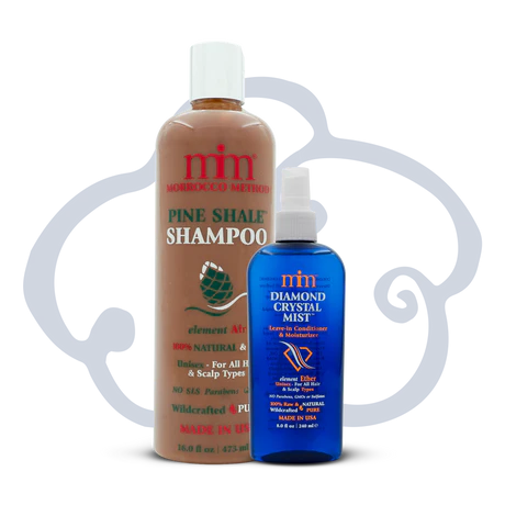 Lengthen: Pine Shale Shampoo & Diamond Crystal Mist