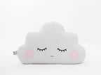Light Gray Small Cloud Pillow