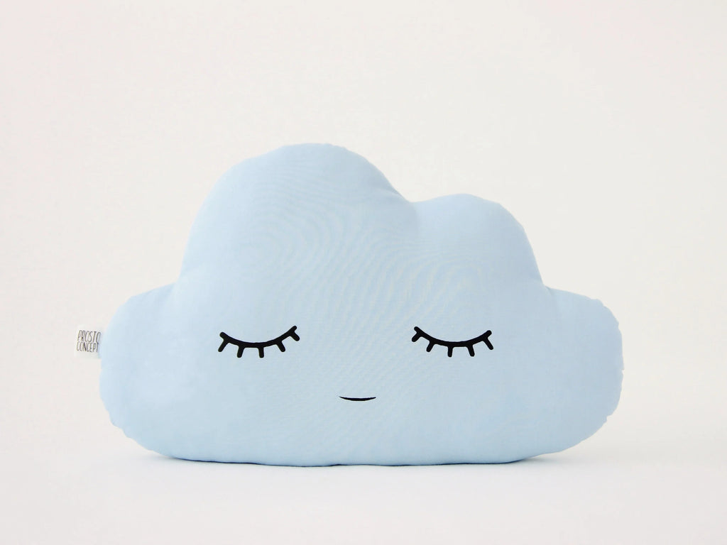 Light Blue Cloud Pillow
