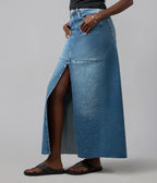 MADLYN-TLT High Rise Maxi Skirt