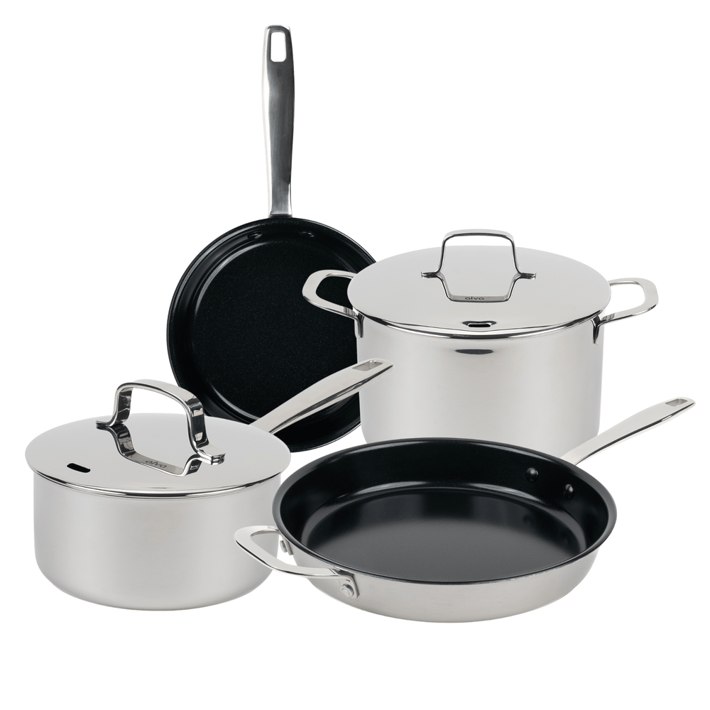 Maestro 6-Piece Cookware Set - Stainless