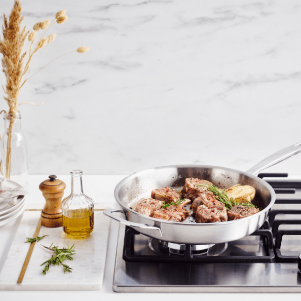 Maestro 6-Piece Cookware Set - Stainless Steel