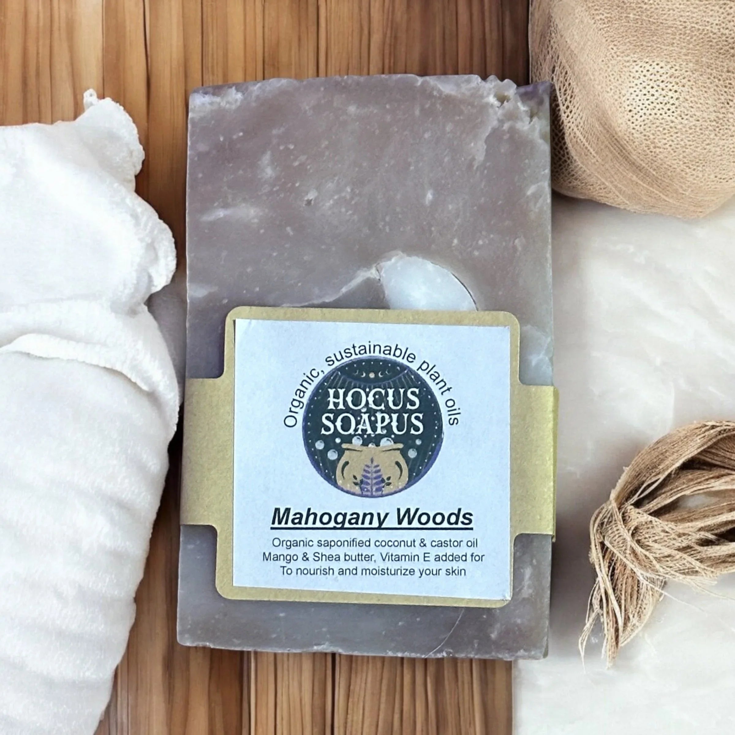 Mahogany Woods Type Handmade Soap