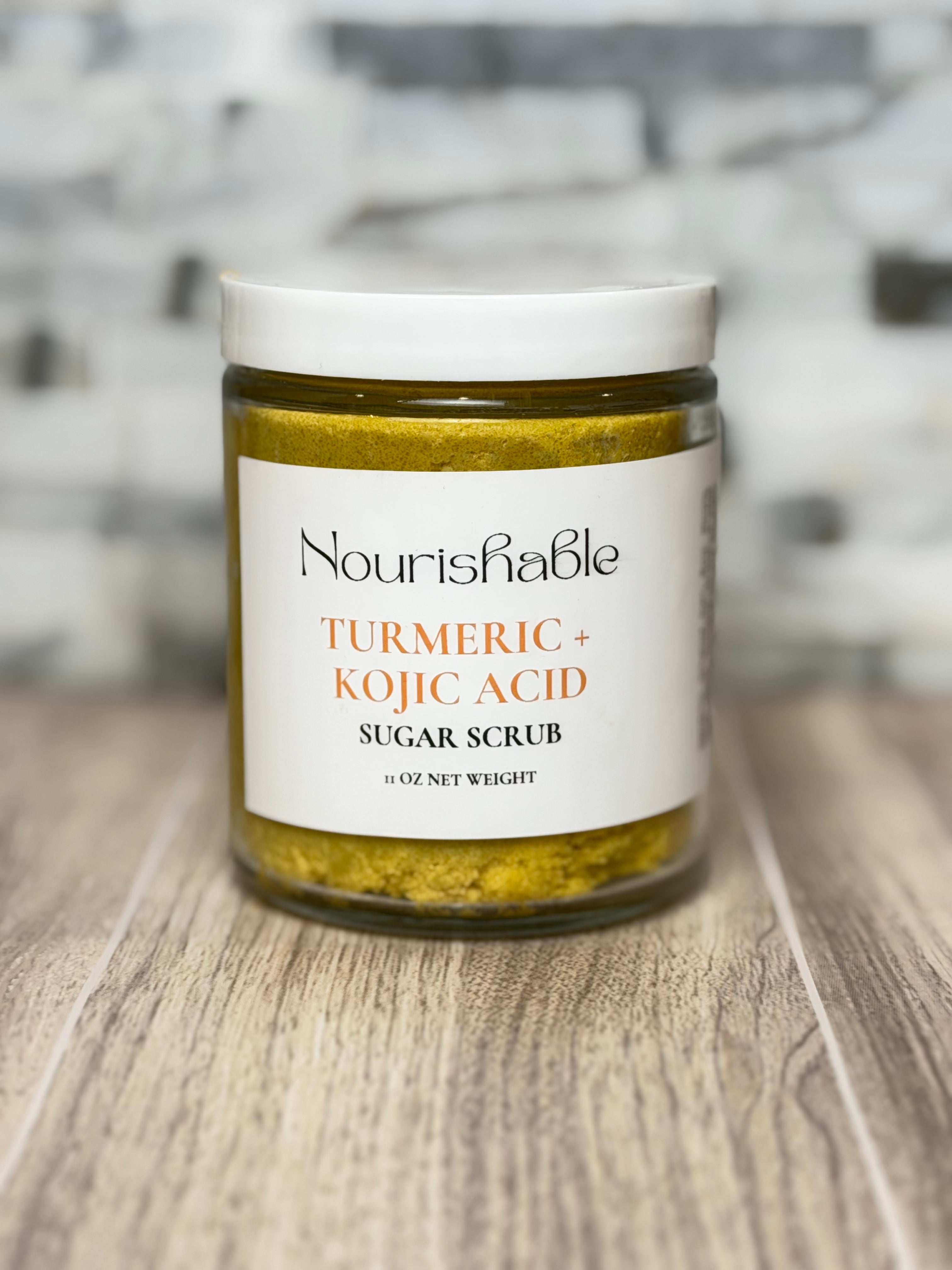 TURMERIC + KOJIC GLOW SCRUB