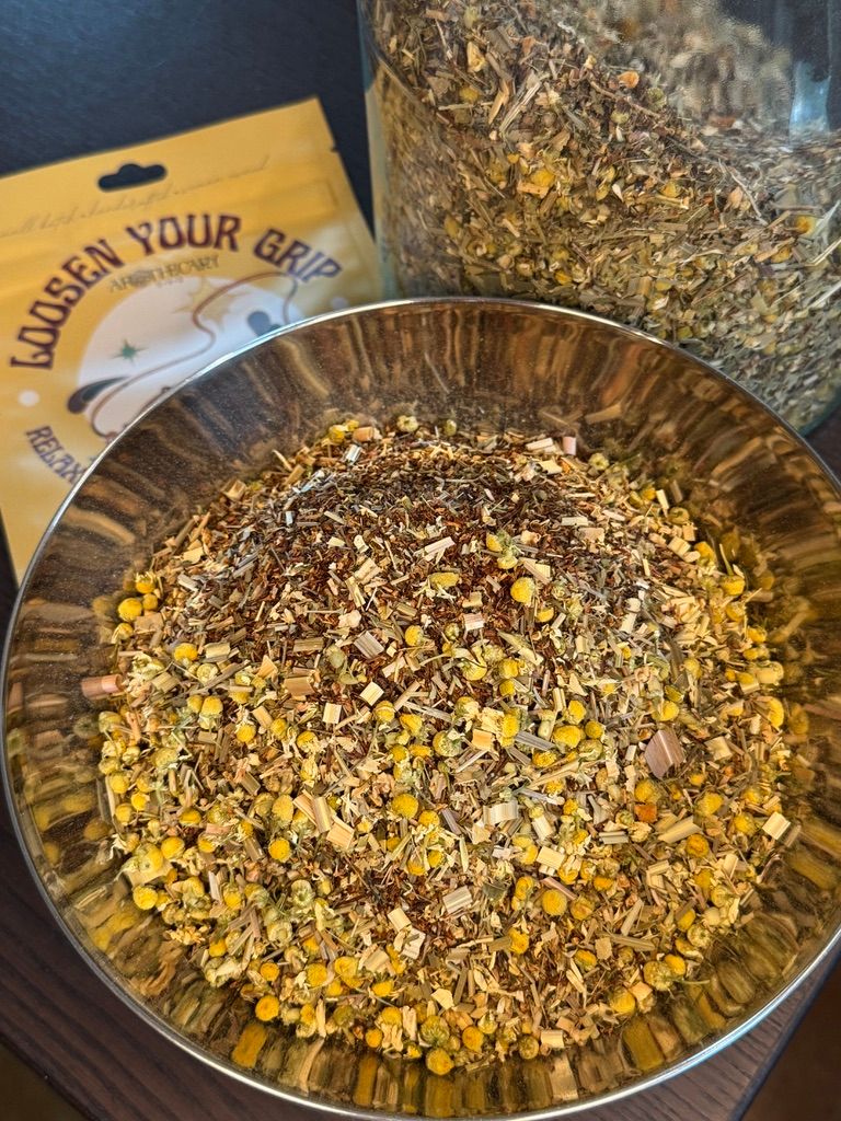 Organic Tea Blend: Loosen Your Grip