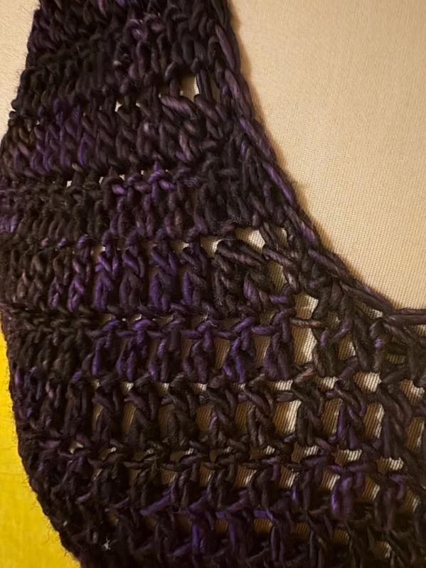 Purple Wool Vest