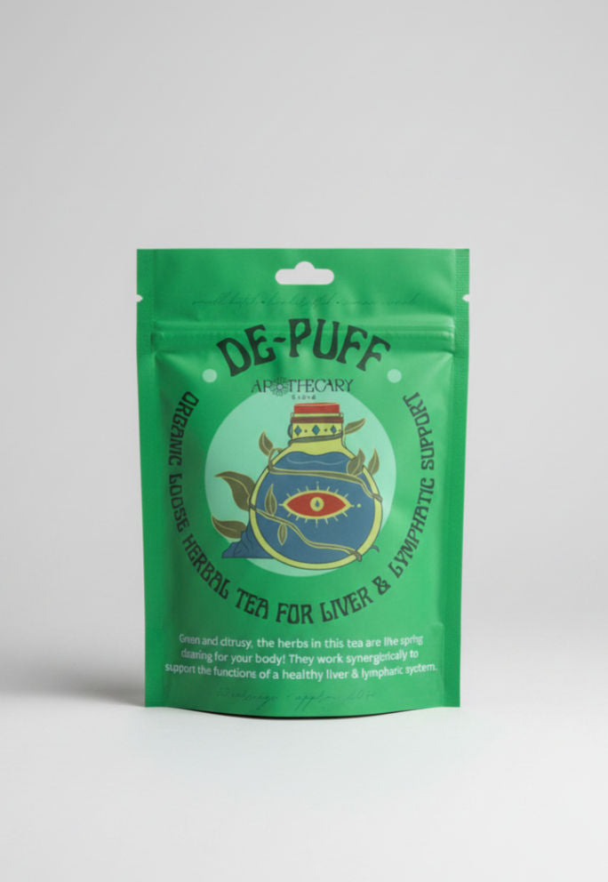 Organic Liver and Lymph Detoxifying Tea Blend: De-Puff