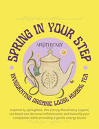 Organic Energizing Anti-inflammatory Tea Blend: Spring in Your Step
