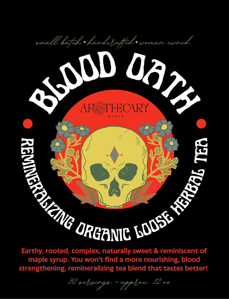 Organic Tea Blend: Blood Oath