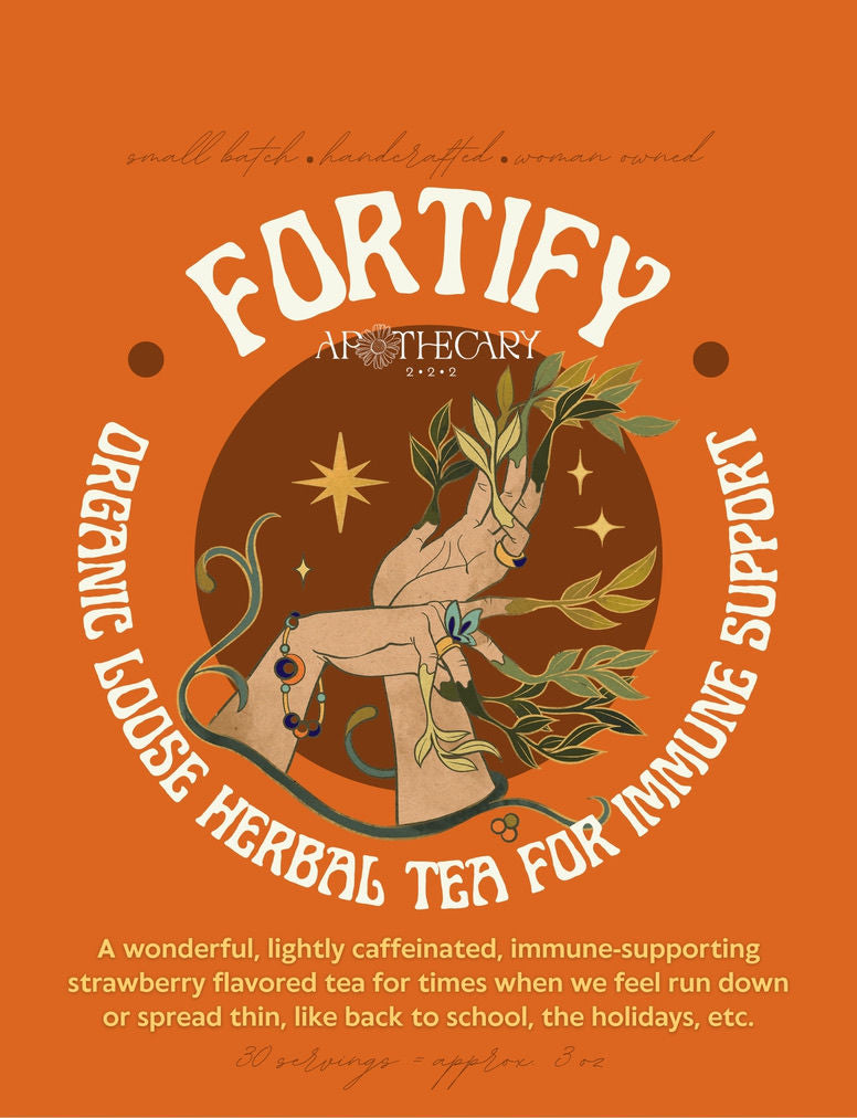Organic Immune System Strengthening Tea Blend: Fortify