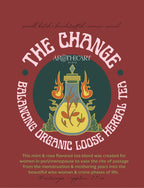 Organic Balancing Tea Blend for Perimenopause & Menopause: The Change