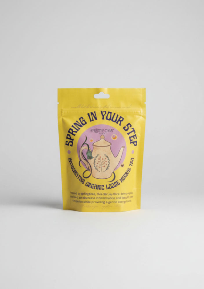 Organic Energizing Anti-inflammatory Tea Blend: Spring in Your Step