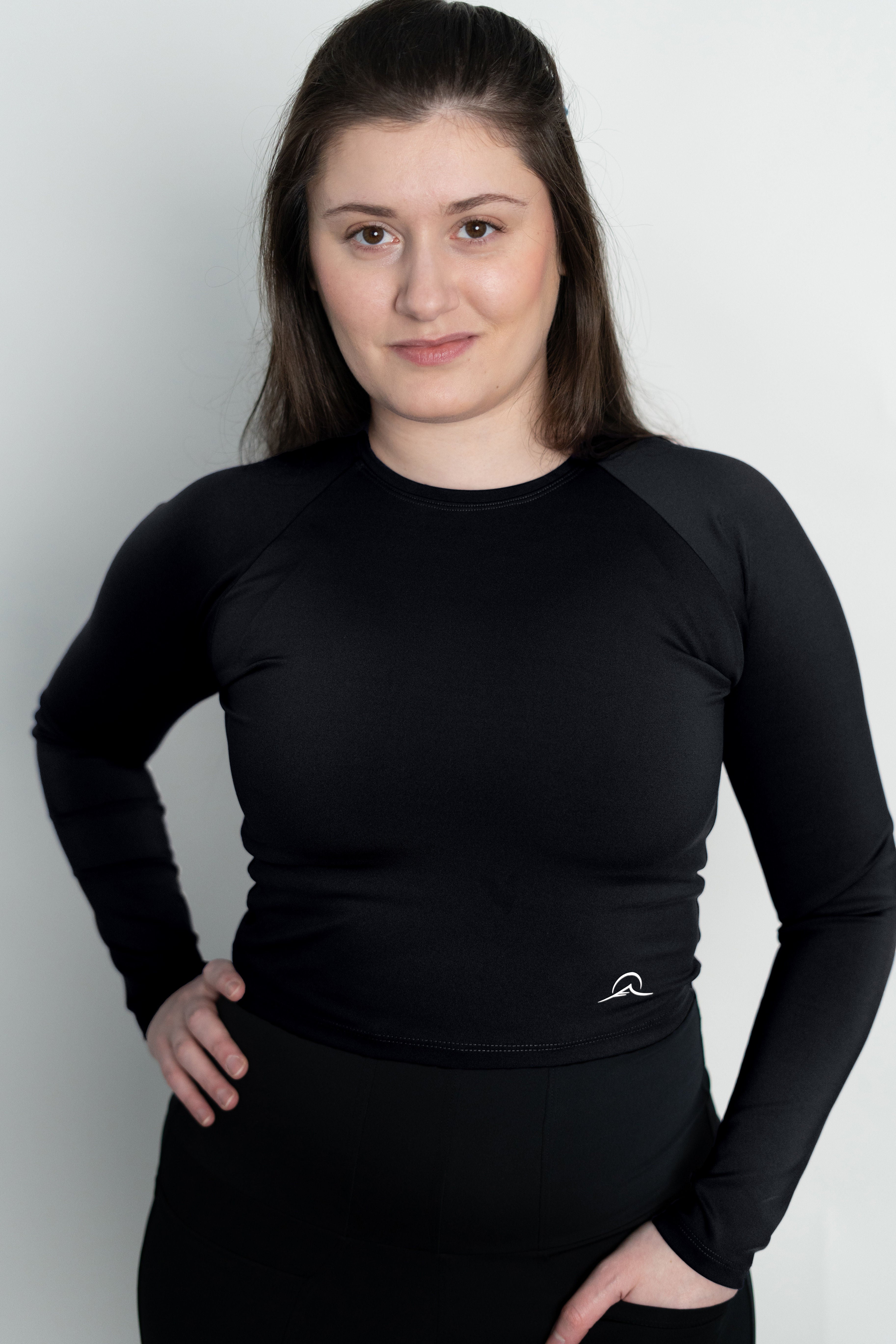 Long Sleeve Crop Top