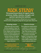 Organic Tea Blend for Male Vitality: Rock Steady