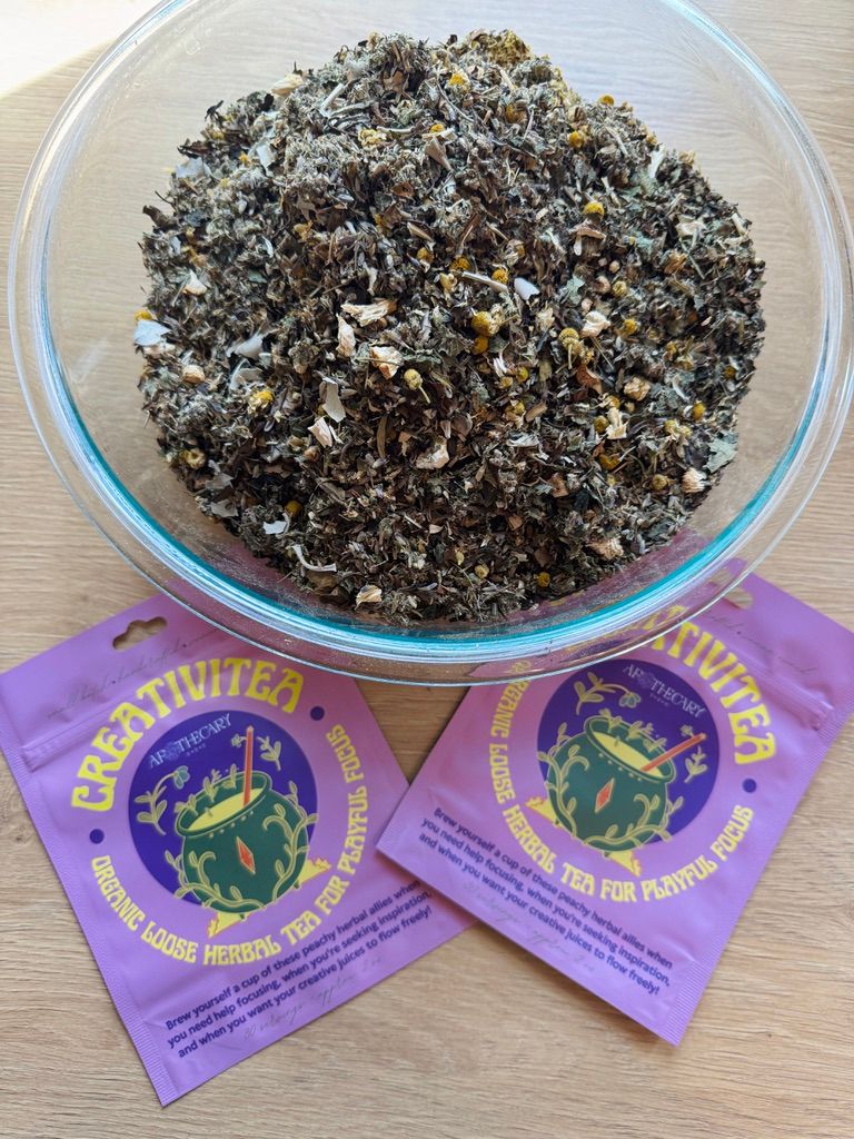 Organic Tea Blend for Attention, Productivity, & Focus: CreativiTEA