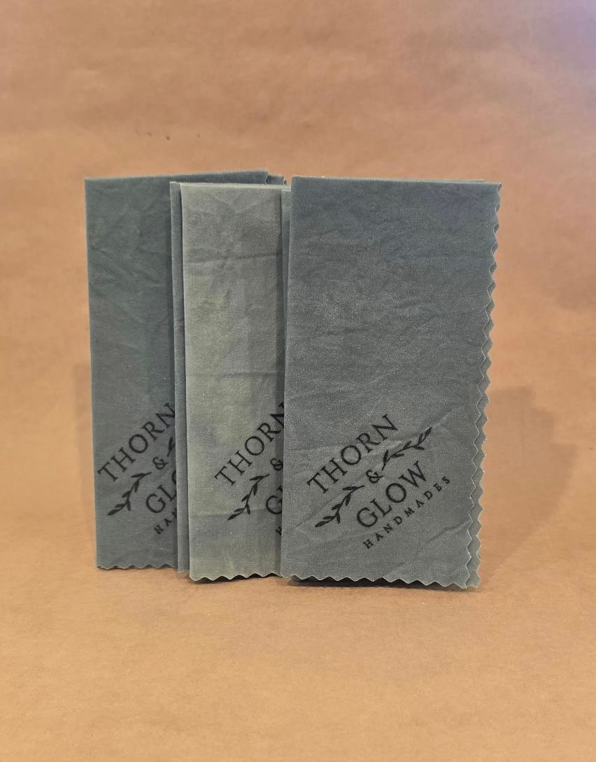 Beeswax Wraps, Set of 3 Mediums