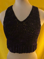 Purple Wool Vest
