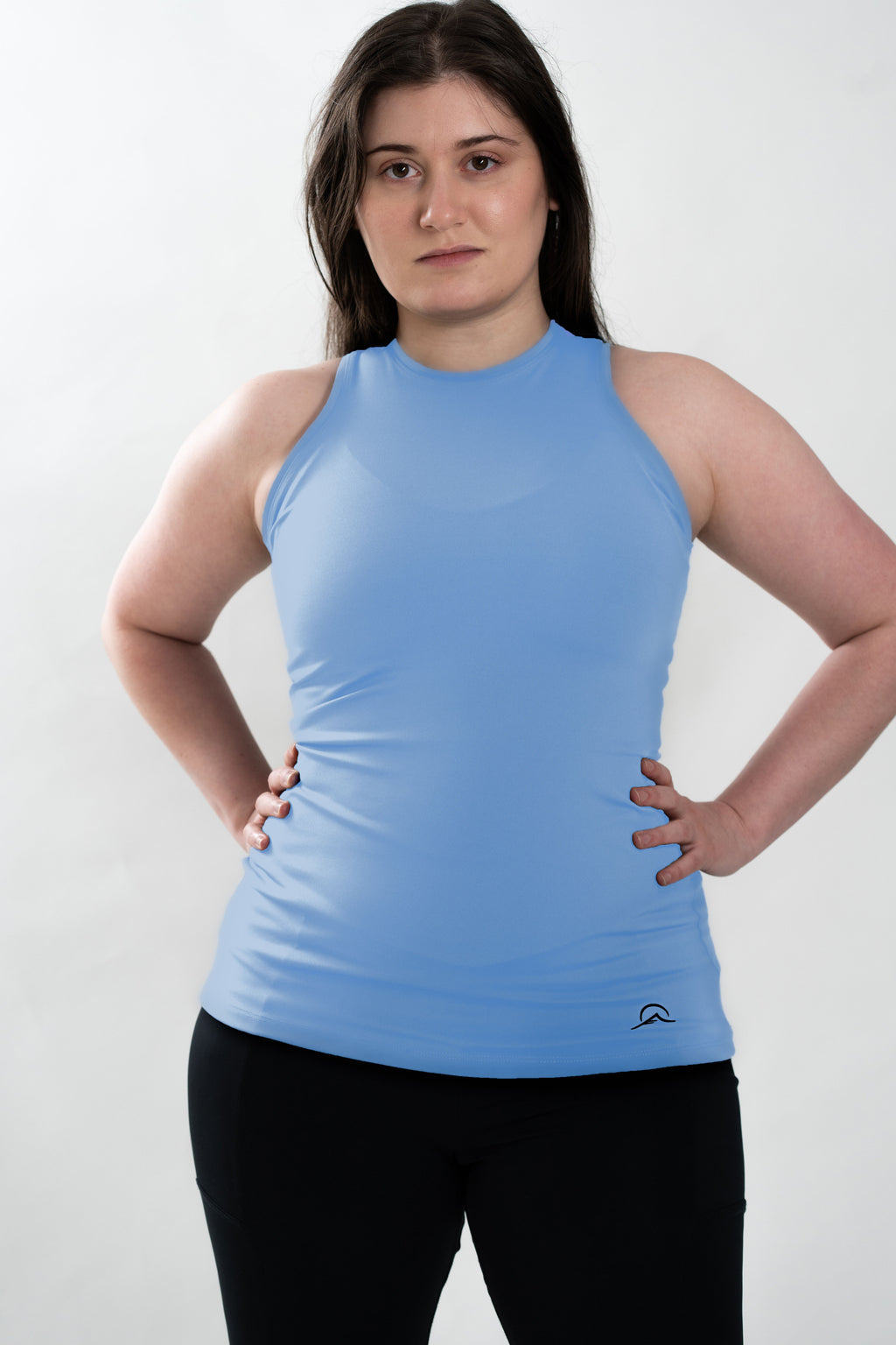 Long Form Fitting Tank Top