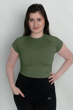 Mini Sleeves Crop Top