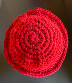 Revelry Red Crochet Hat