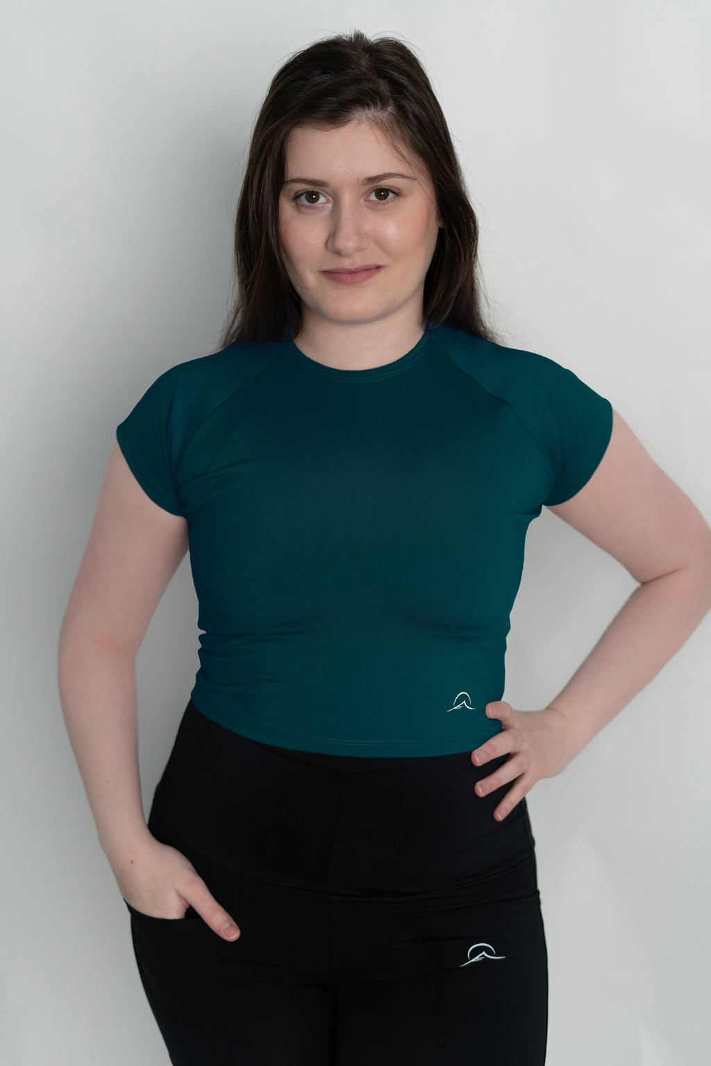 Mini Sleeves Crop Top