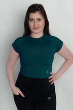 Mini Sleeves Crop Top