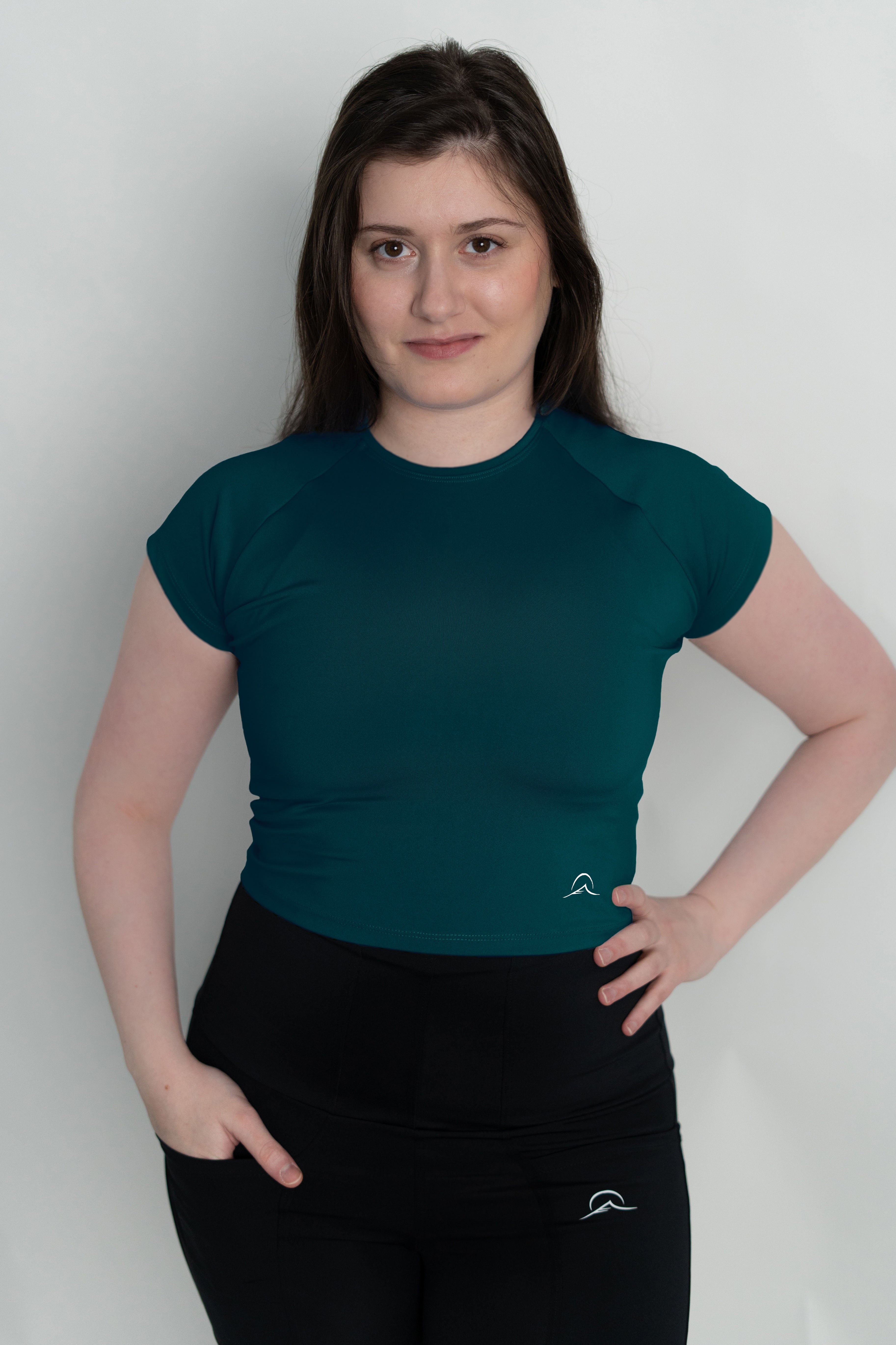 Mini Sleeves Crop Top