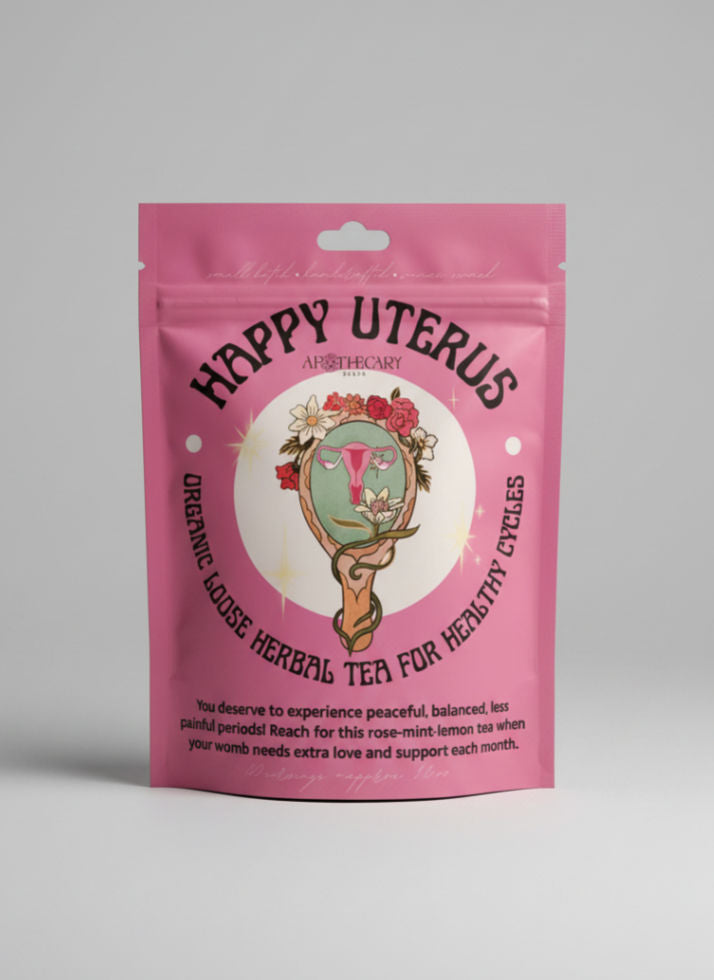 Organic Menstrual Comfort Tea Blend: Happy Uterus