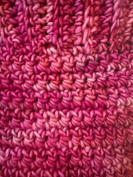 Fuchsia Waves Skirt