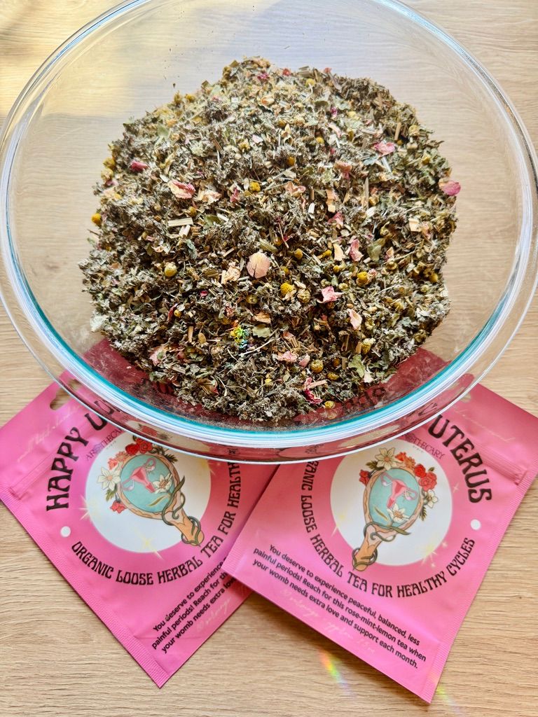 Organic Menstrual Comfort Tea Blend: Happy Uterus