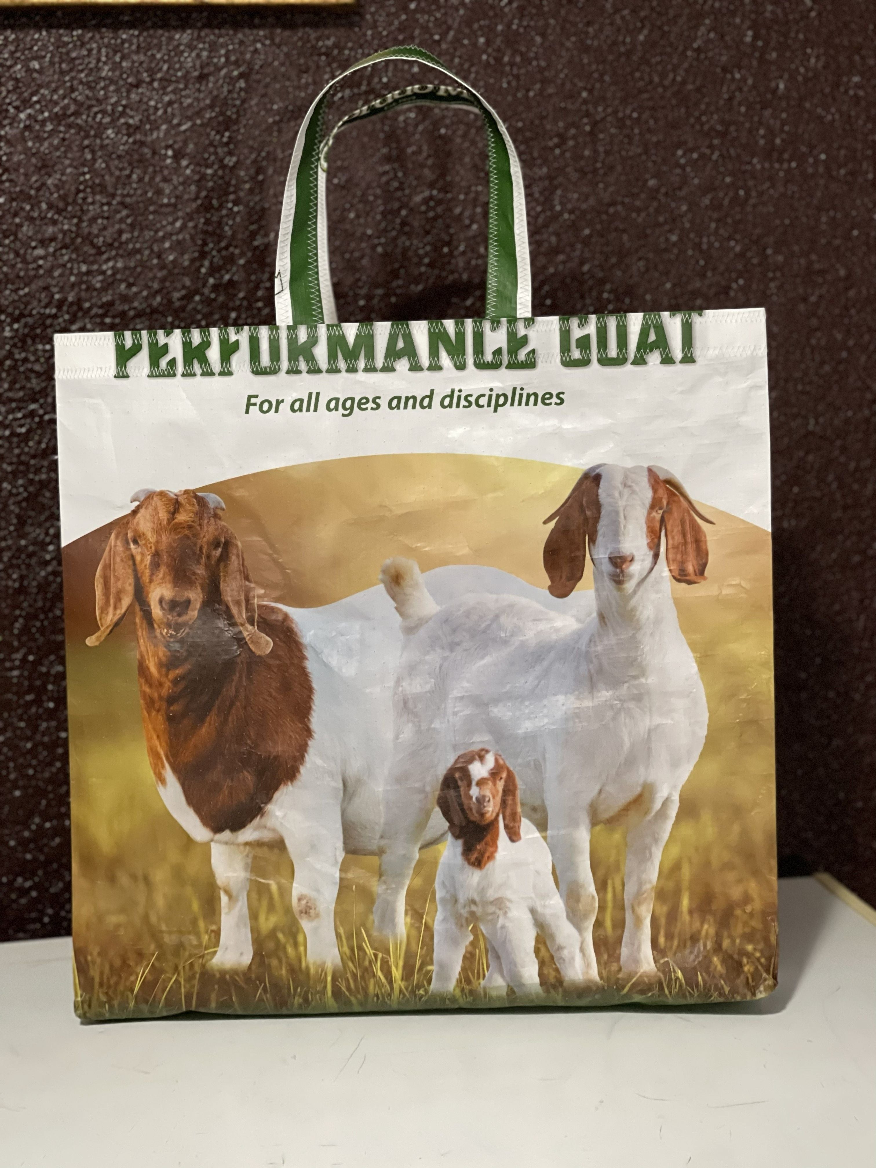 Performance Goat Tote Bag