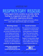 Organic Tea Blend: Respiratory Rescue