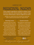 Organic Digestive Support Coffee Alternative Tea Blend: Medicinal Mocha