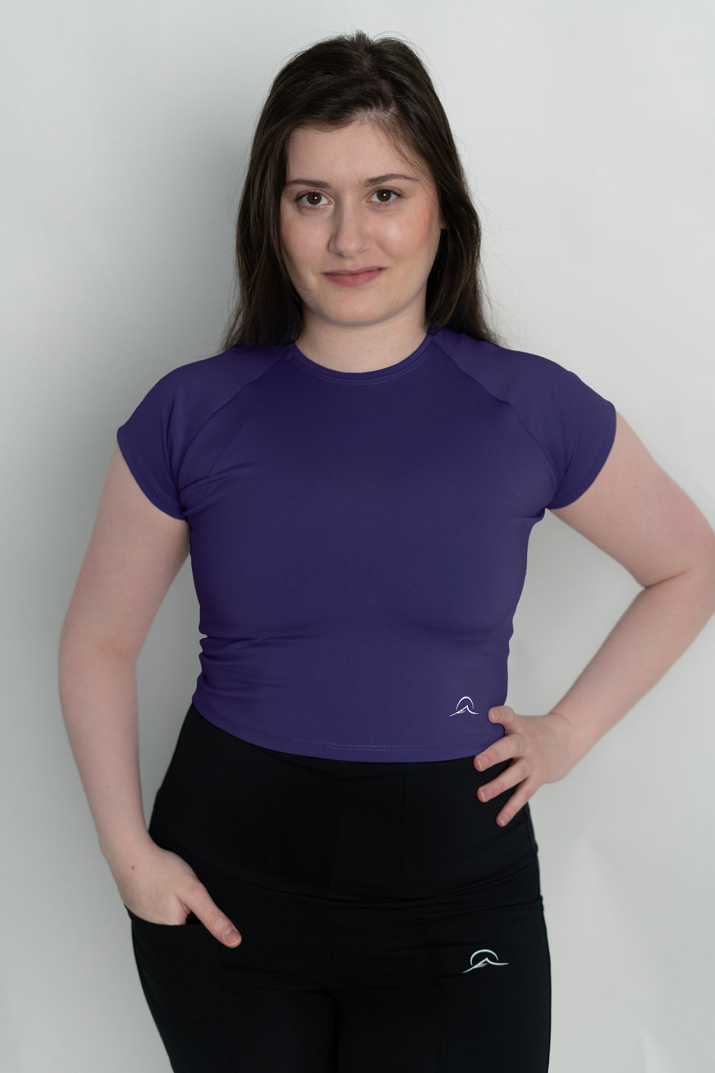 Mini Sleeves Crop Top