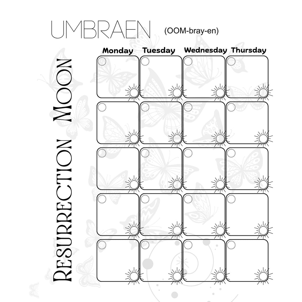 Walking the Spiral - A Nyxran Calendar