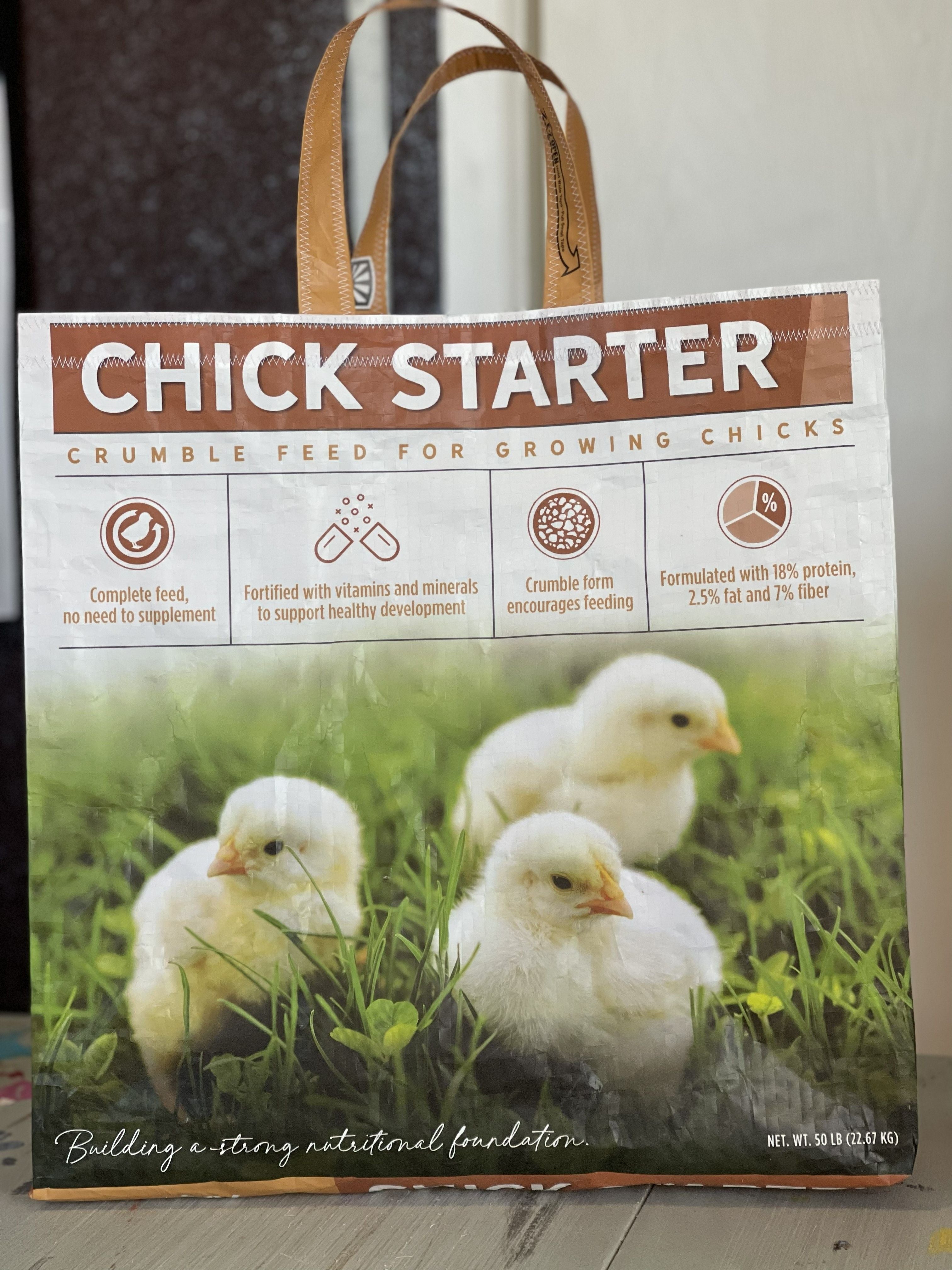 Country Companion Chick Starter Tote Bag