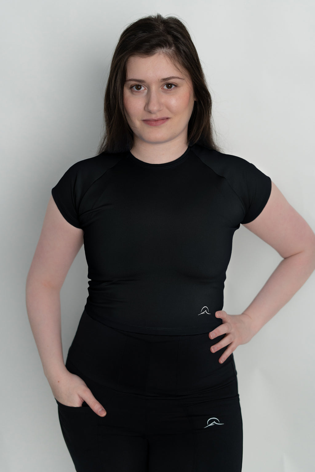 Mini Sleeves Crop Top